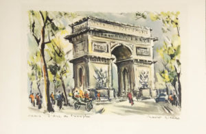 Paris, L'arc De Triomphe