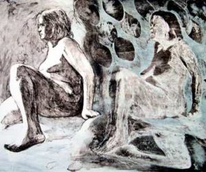 Untitled: Two Women with Glasses