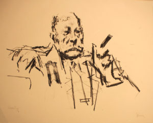 Man Smoking Cigar