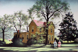 Evening Watch (Color sketch - Experimental)