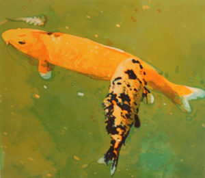 Two Koi Fish