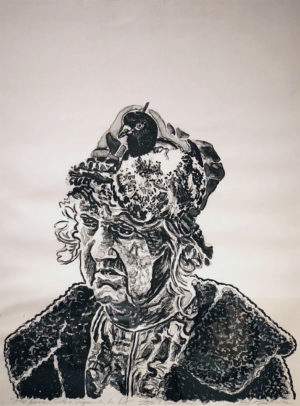 Old Woman with a Pigeon in Her Hat
