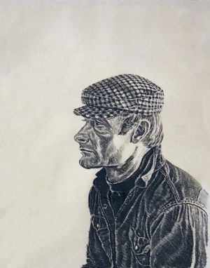 Self Portrait with Checkered Cap