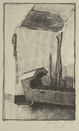 Untitled (Wooden Cradle)